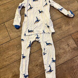Kyte Baby Whales 2t Pajamas